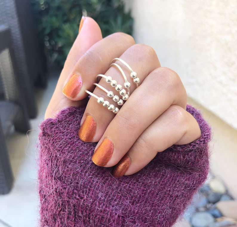 Calming Beads Rings